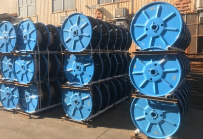 Enhanced Metal Flange Process Bobbin PN630 To PN1250 3