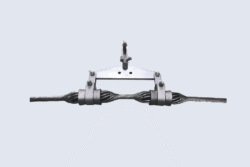 Collier de suspension pré-câblé pour câble principal OPGW