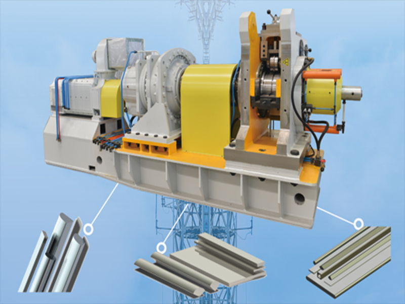 Continuous Extrusion Machine for Aluminum Busbar