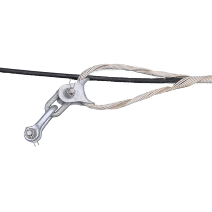 Prestranding Tension Clamp for ADSS Cable1