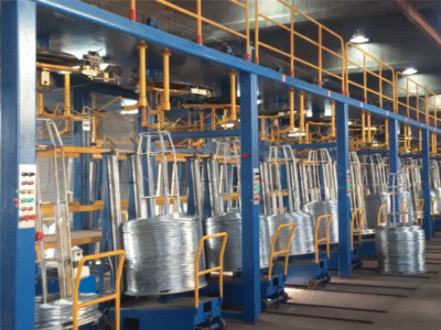 Galvanized Steel Wire Production Line main