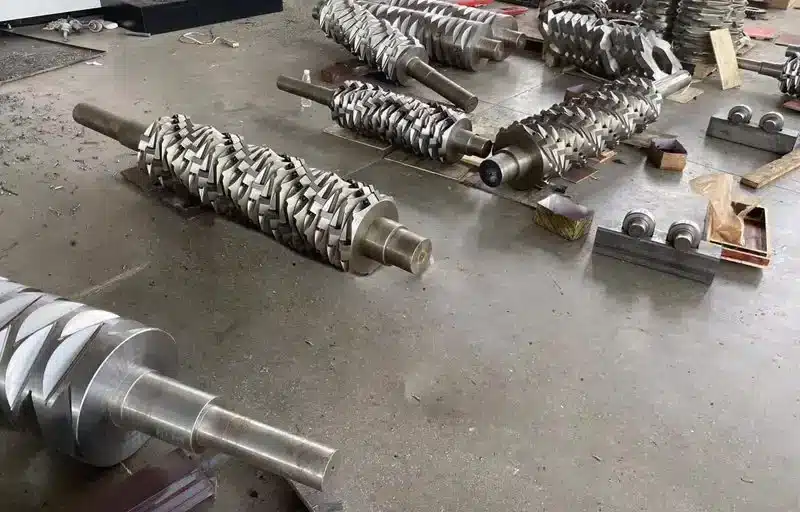 Shaft & Rotor For Shredder-Granulator-Rasper