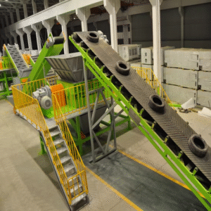 Machine de recyclage des pneus usagés 2
