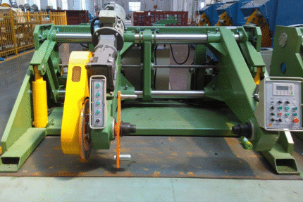 Cantilever Take-upand Pay-off Machine