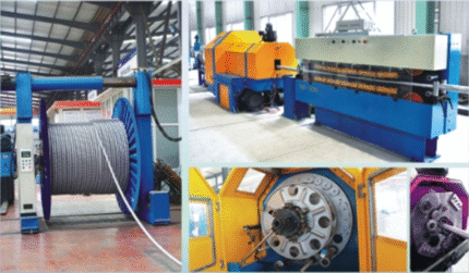 Continuous Interlock Armouring Machine 1