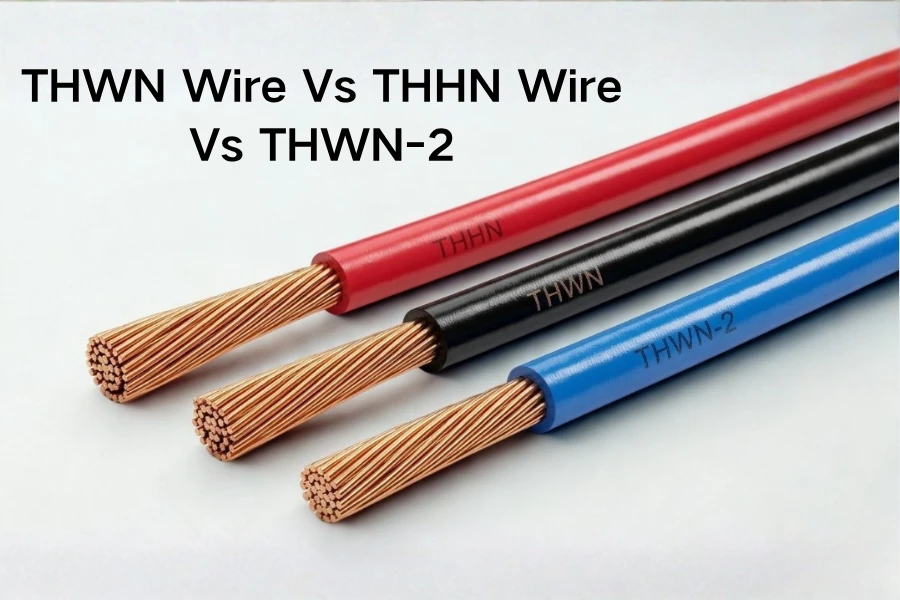 Finished THHN and THWN building wires – typical high-quality output