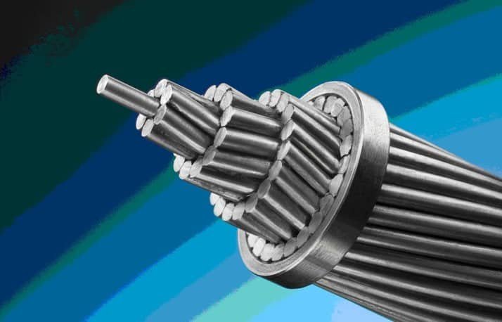 ACSR İletkeni İçin Galvanizli Çelik Çekirdek Tel Üreticisi Çin