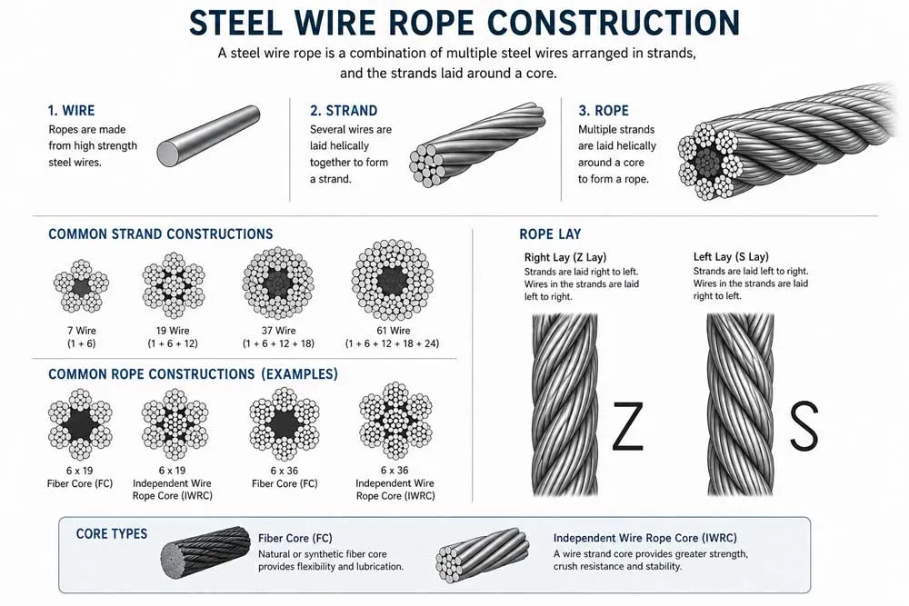 How Wire Rope Is Manufactured