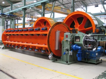 Rigid Cage Stranding Line with Automatic Loading System