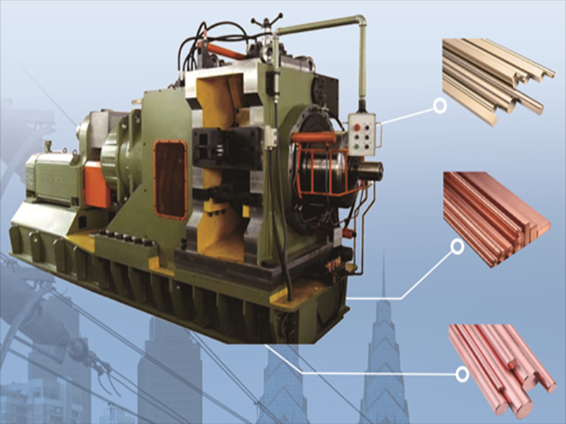 Continuous Extrusion Machine for Copper Busbar&Rod