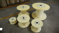 Plastic Bobbin PN310 to PN800 | Precision ABS Reels for High-Speed Cable Production 3