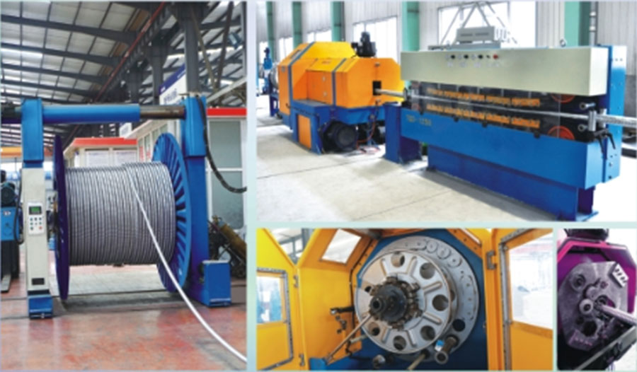 Continuous Interlocking Armoring Machine