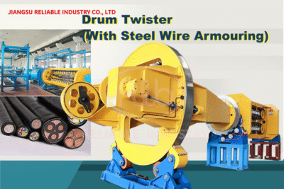 Drum Twister With Steel Wire Armouring | Integrated High-Efficiency Laying-Up & Armoring Machine 1