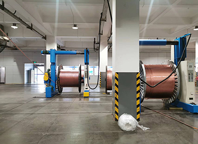 Portal Upper Beam Travelling Pay-Off Stand 2