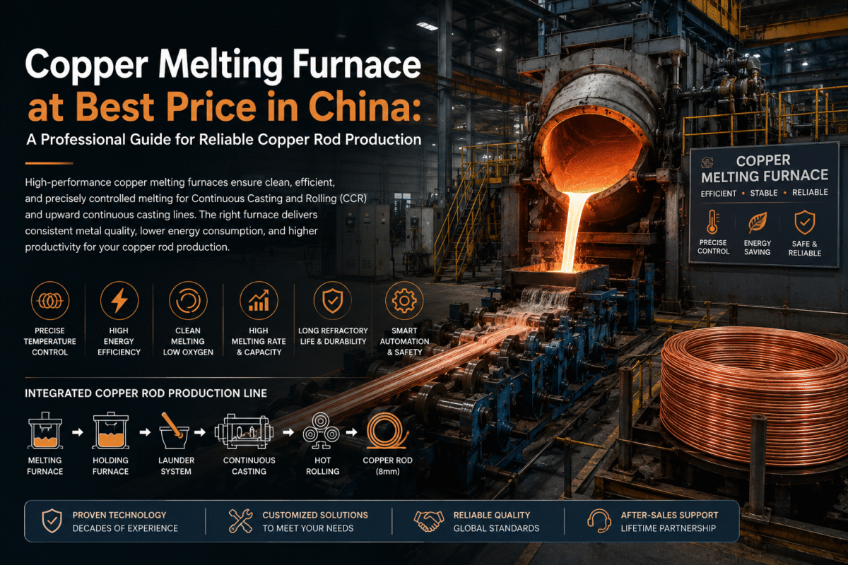 Copper Melting Furnace at Best Price in China