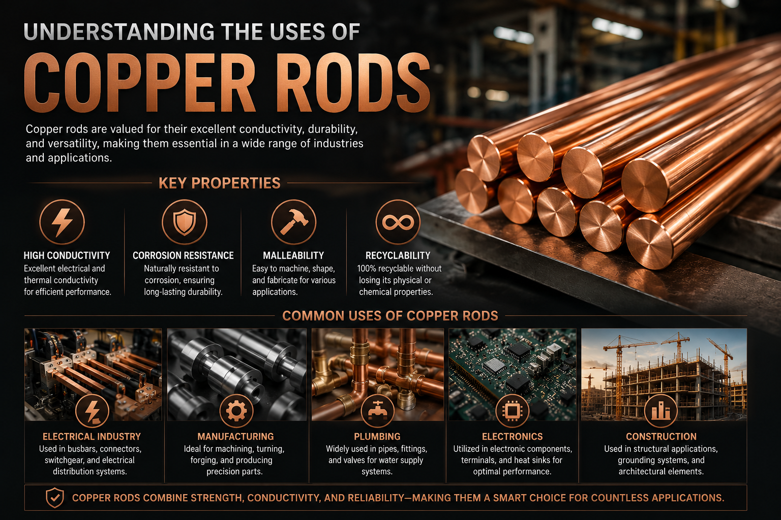 Understanding the Uses of Copper Rods