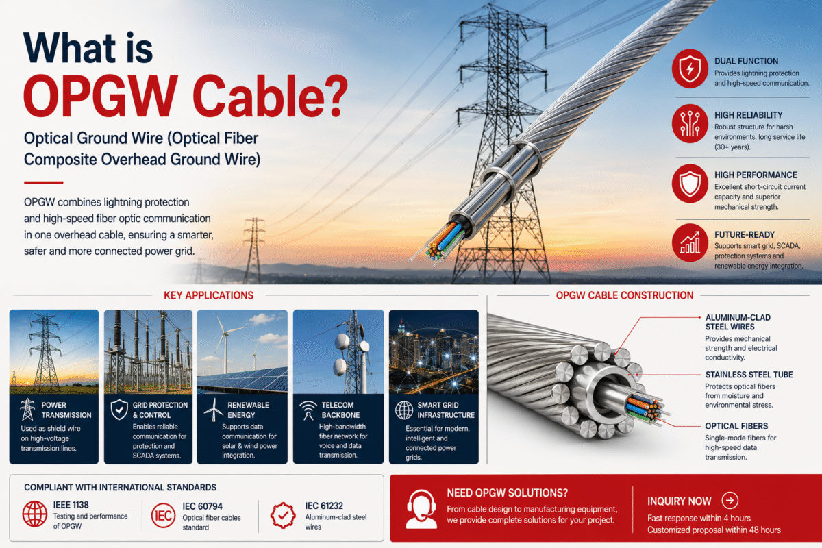 What is OPGW Cable