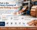 What is the primary purpose of cold rolling copper