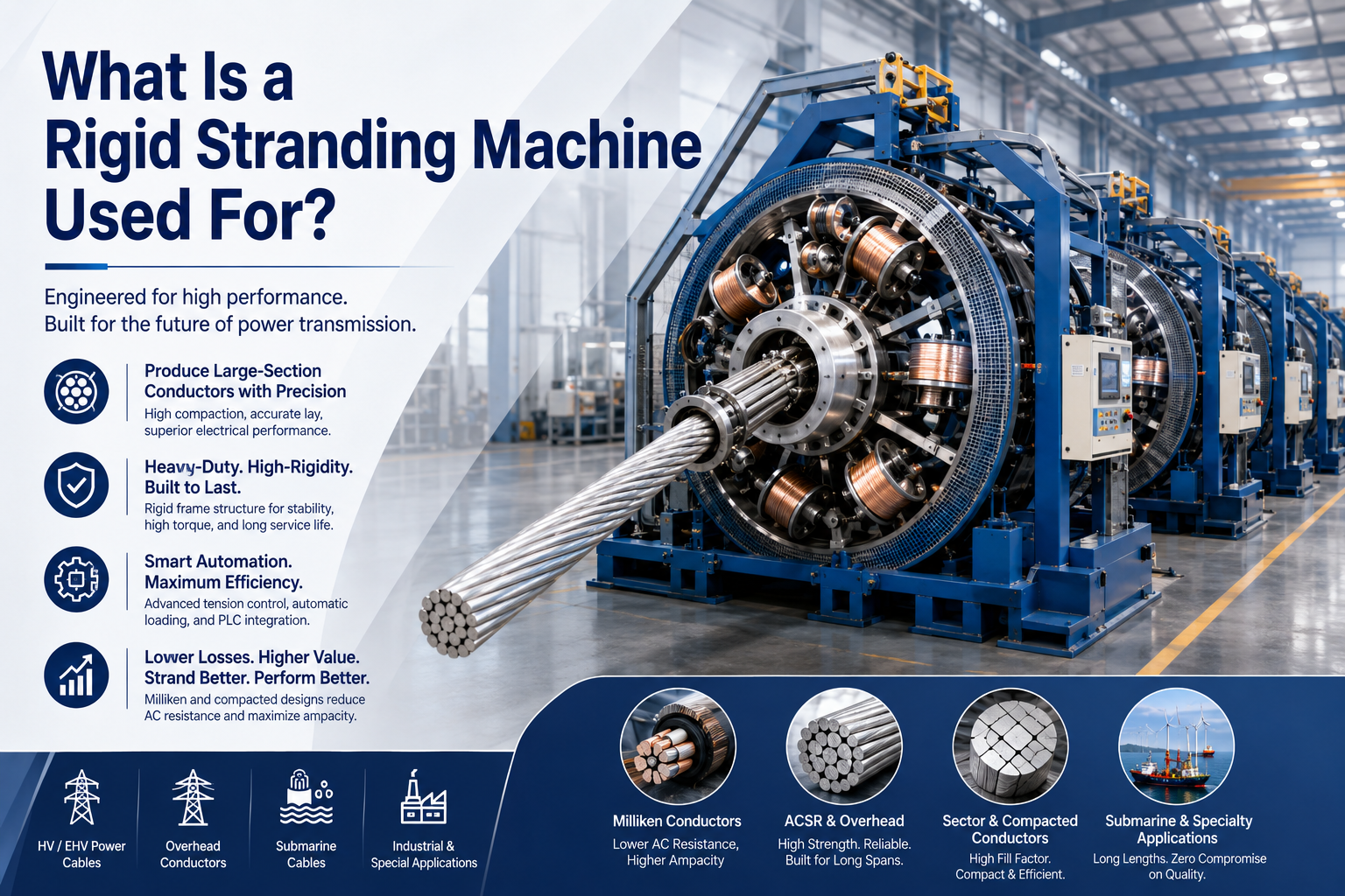 What Is a Rigid Stranding Machine Used For