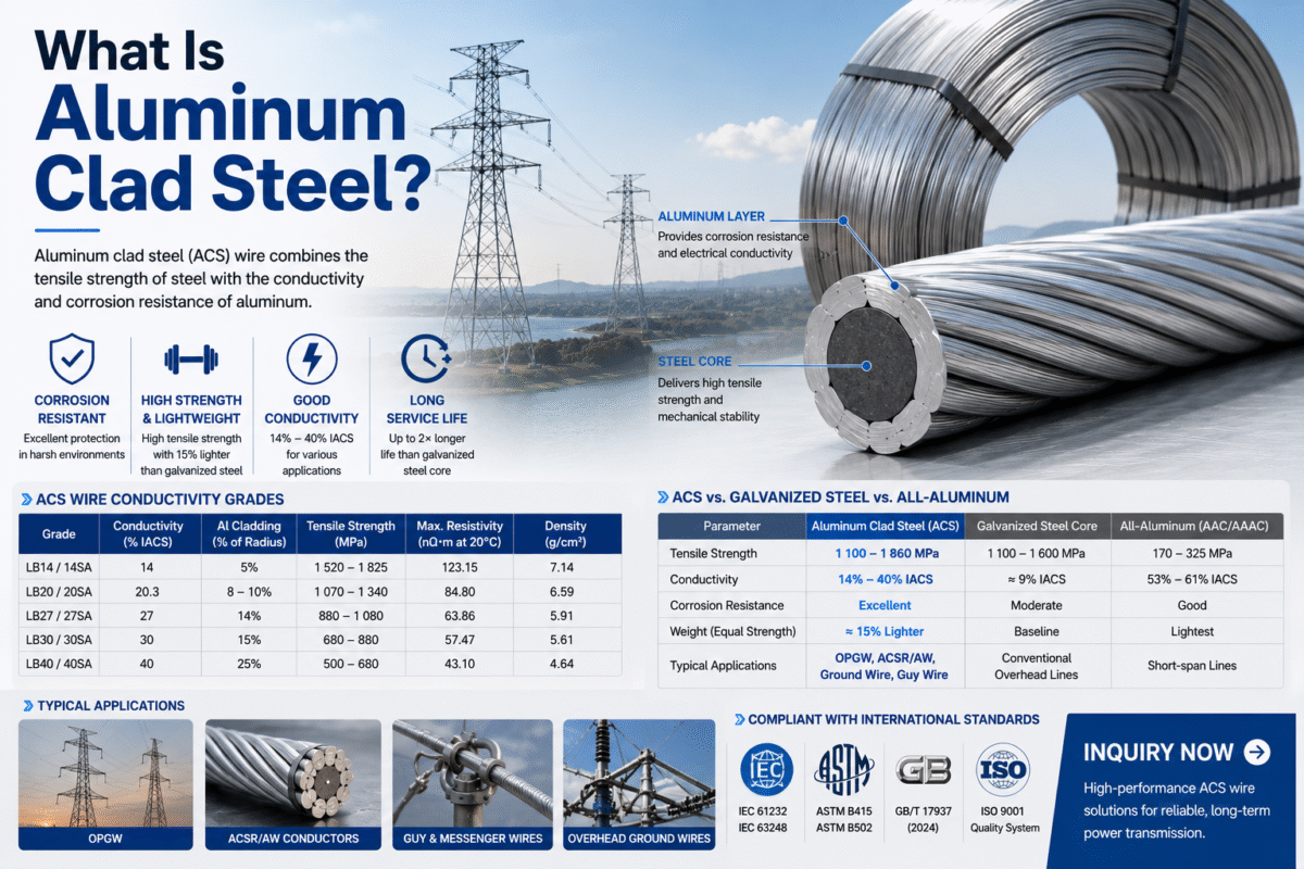 What is Aluminum Clad Steel -Doingcable