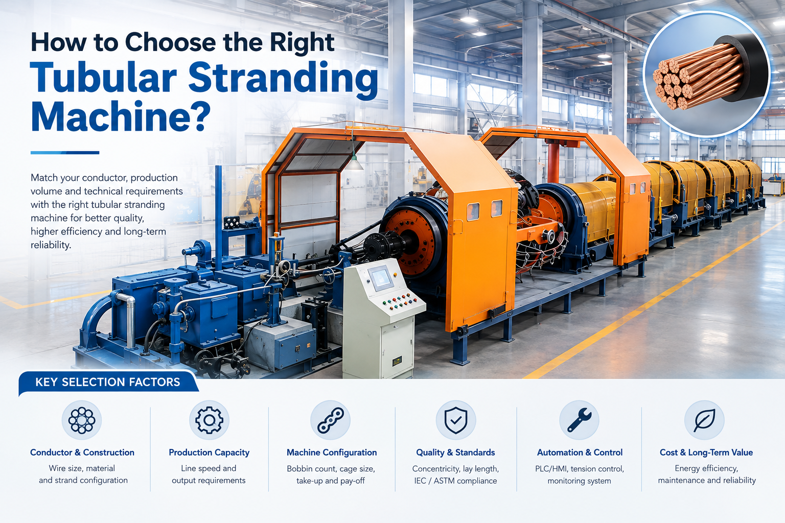 How to Choose the Right Tubular Stranding Machine-doingcable