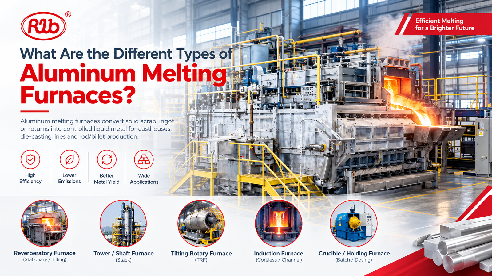 What Are the Different Types of Aluminum Melting Furnaces-doingcable