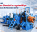 What Is an Aluminum Sheath Corrugated Pipe Continuous Extrusion Line-doingcable
